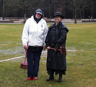Domare Annika Aloandersson och Fredrika Rnquist